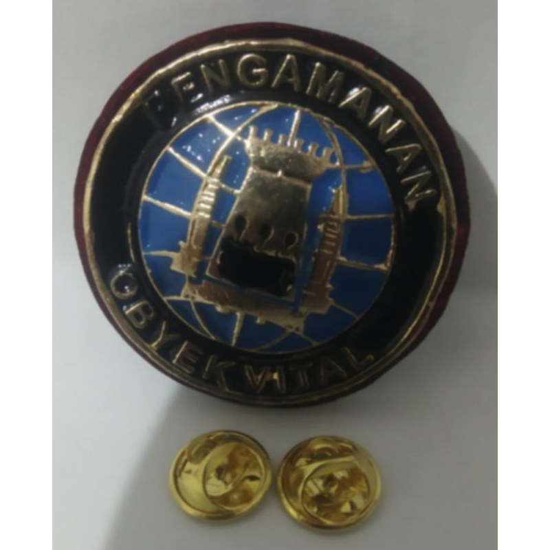 Pin Pengamanan Objek Vital Bahan Timah Timbul