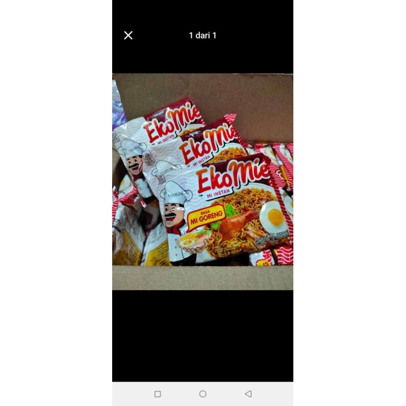 

ekomie goreng 1 dus isi 40pcs