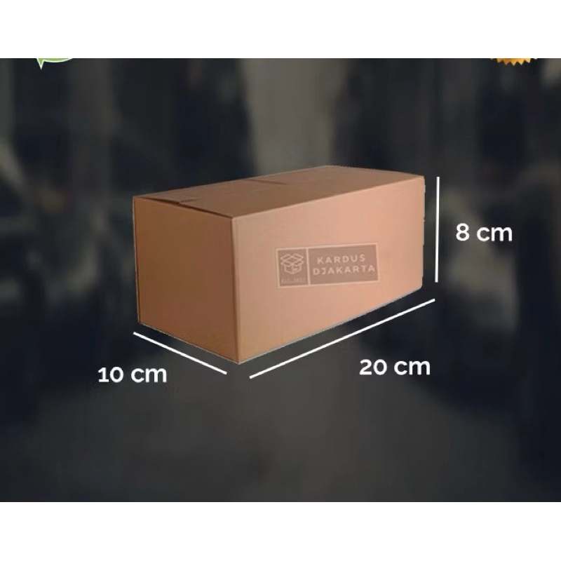 

KARDUS / KARTON BOX POLOS Uk. 20x10x8 CM