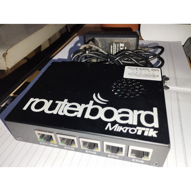 MIKROTIK RB450G SECOND JOSS