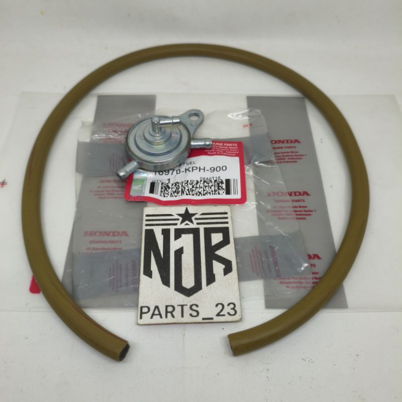 KERAN BENSIN + SELANG BENSIN KPH HONDA KARISMA SUPRA X 125 LAMA KIRANA ORIGINAL