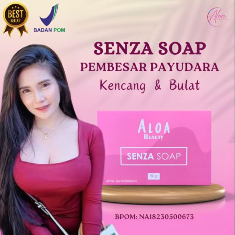 ALOA BEAUTY - Senza Soap Pembesar Payudara 100% Ampuh Permanen
