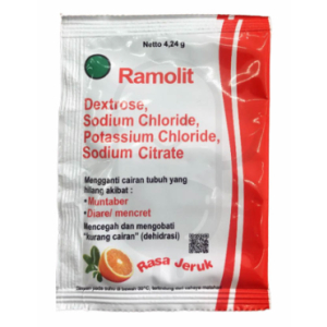 RAMOLIT Sachet - Oralit Pengganti Cairan Tubuh Dehidrasi Diare Muntaber Anak Dewasa