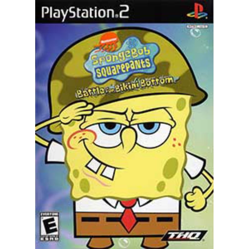 KASET PS2  SPONGEBOB SQUAREPANTS DAN KAWAN KAWAN