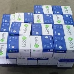 

Kertas hvs A4 70 gsm ik copy paper 1 dus isi 5 rim