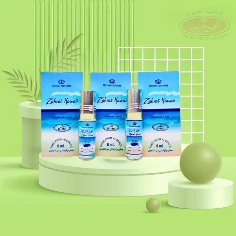 Parfum ZAHRAT HAWAII 6ml - Parfume Roll on ZAHRAT HAWAII non Alkohol Original