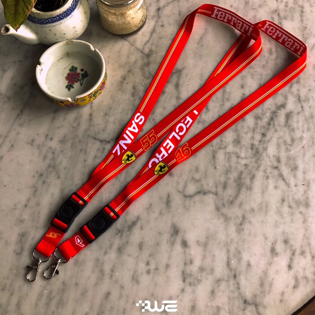 

LANDYARD FERRARI 2024 LECLERC & SAINZ