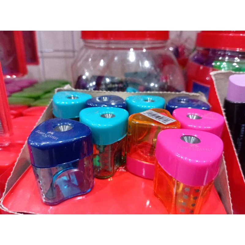 

FABER CASTELL GRIP AUTO SHARPENER NEW