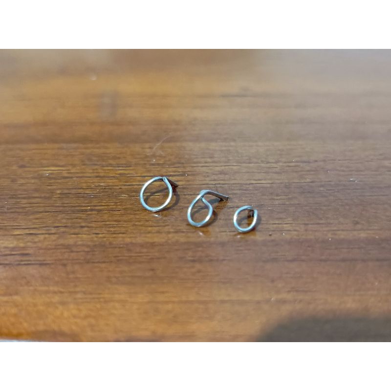 RING NEKLIN PANCING MICROFISSHING STAINLESS STEEL RING TEGEK KOLONG TEGEK KOLONG NEKLIN KOLONG KAWAT