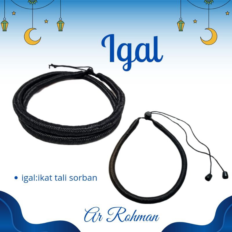IGAL SORBAN ARAB/IKAT TALI SORBAN/IGAL ANAK/IGAL DEWASA