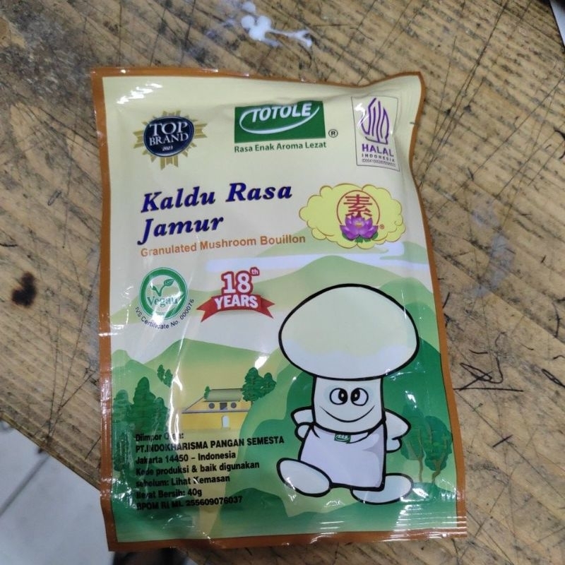 

TOTOLE KALDU JAMUR 40 GRAM (1 PCS)