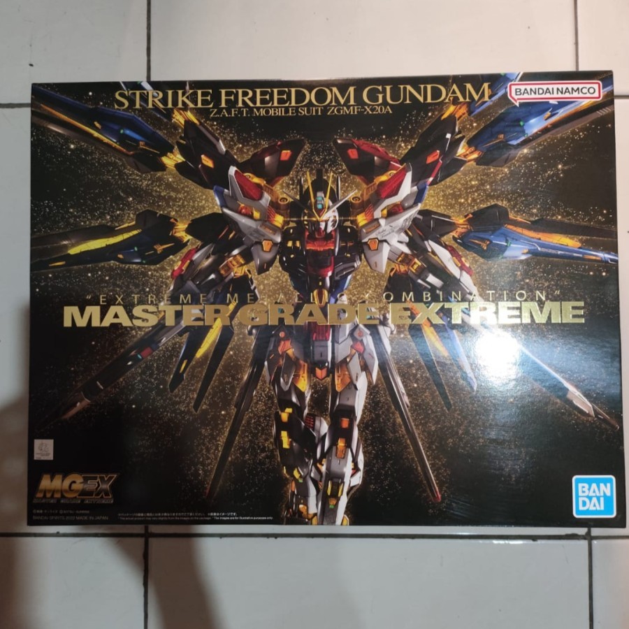 MGEX STRIKE FREEDOM GUNDAM - MG EX STRIKE FREEDOM
