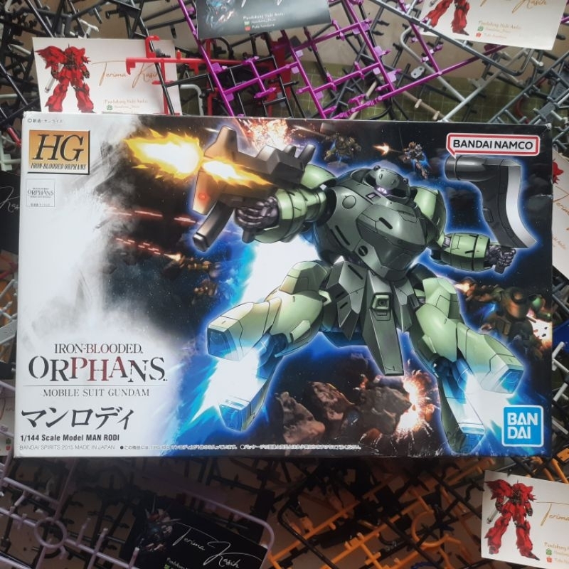HG IBO Gundam UGY-R41 Man Rodi Bandai 1/144