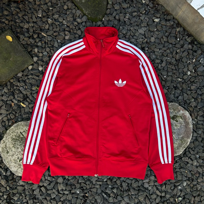 tracktop adidas firebird red
