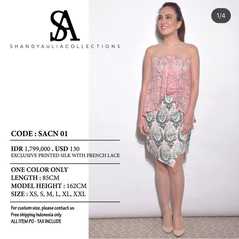 Shandy Aulia Collections Dress