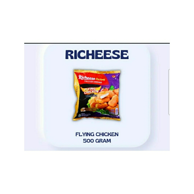 

Richeese Flying Chicken 500gram