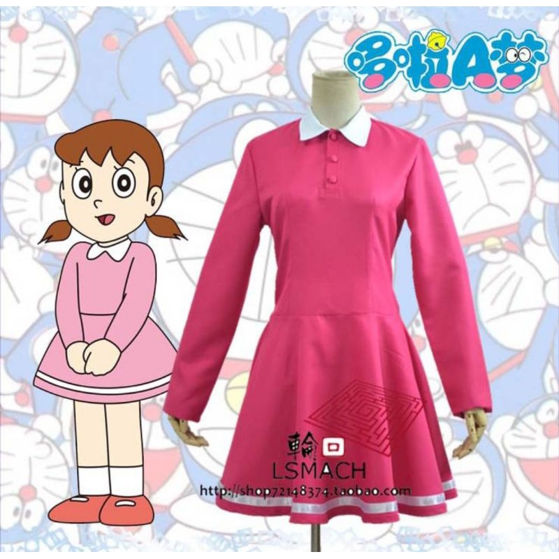 Shizuka Doraemon Costume Cosplay
