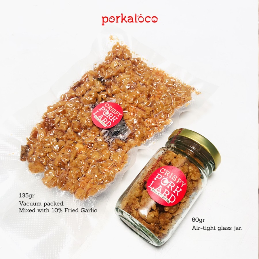 

Kerupuk Babi BAK EU PHOK / Home-rendered CRISPY FRIED PORK LARD - Premium