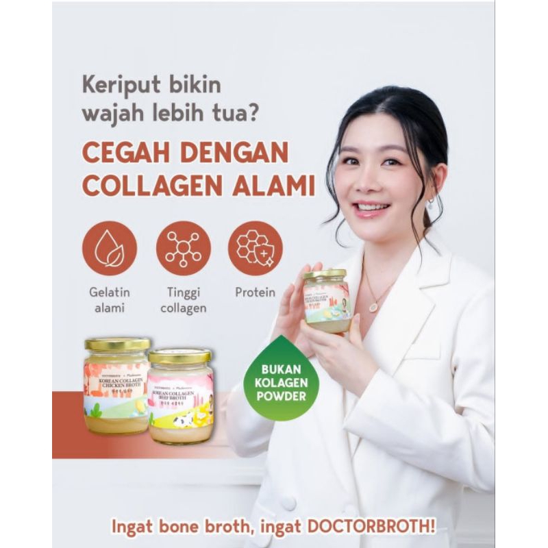 

Paket Cantik konsumsi Colagen Rutin 12 JAR-20 JAR - Kaldu Tulang-Doctor Broth Bintaro