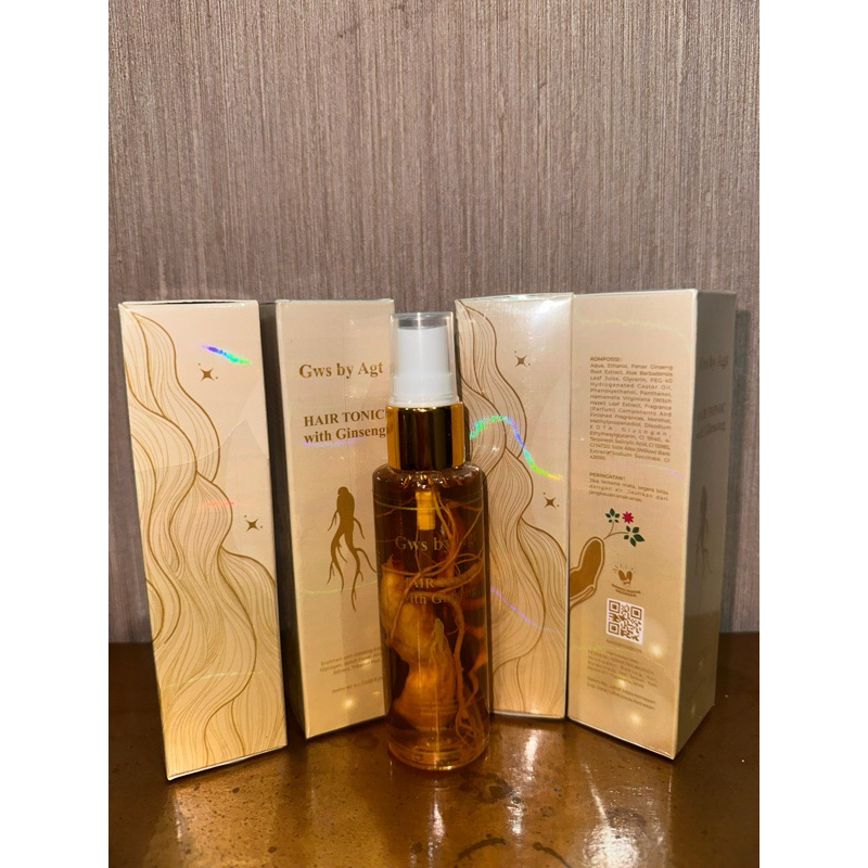 HAIR TONIC GWS BY AGT / BPOM / GWS BY AGT ORIGINAL