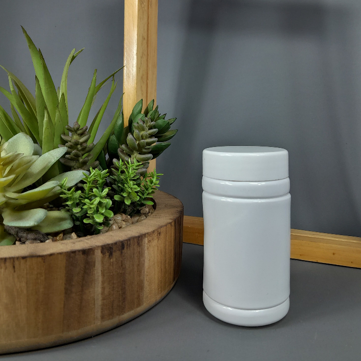 Botol Kapsul Proround 100 ML Putih / Botol Kapsul Obat 100 ML / Botol Pill 100 ML