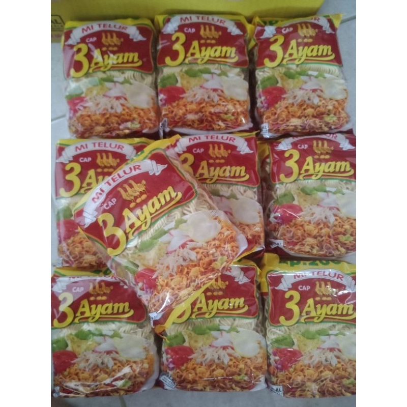 

Mie telur 3ayam 10pcs