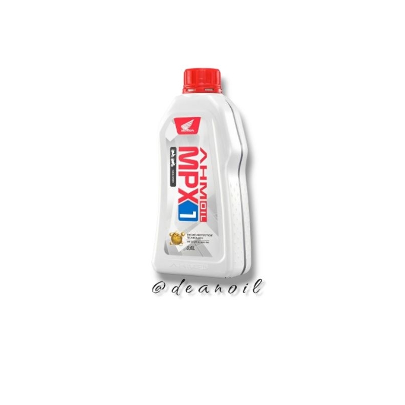 Oli Motor MPX1 0,8L 800ml 10W-30 AHM Kemasan Baru ID Barcode
