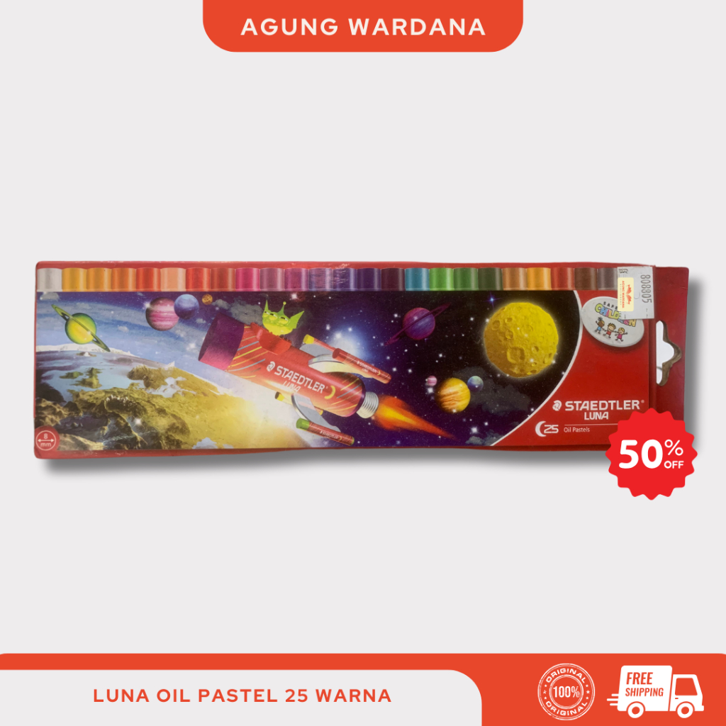 

STAEDTLER LUNA OIL PASTEL CRAYON 12 DAN 25 WARNA