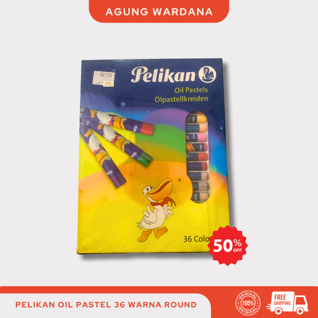 

PELIKAN OIL PASTEL 36/24/12 WARNA ROUND