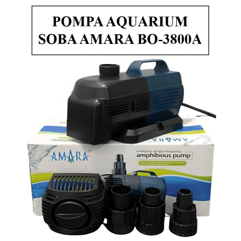 Pompa Aquarium Sobo Amara BO-3800A / Pompa Air Kolam Aquarium Sobo BO3800A Amara Amphibious Pump
