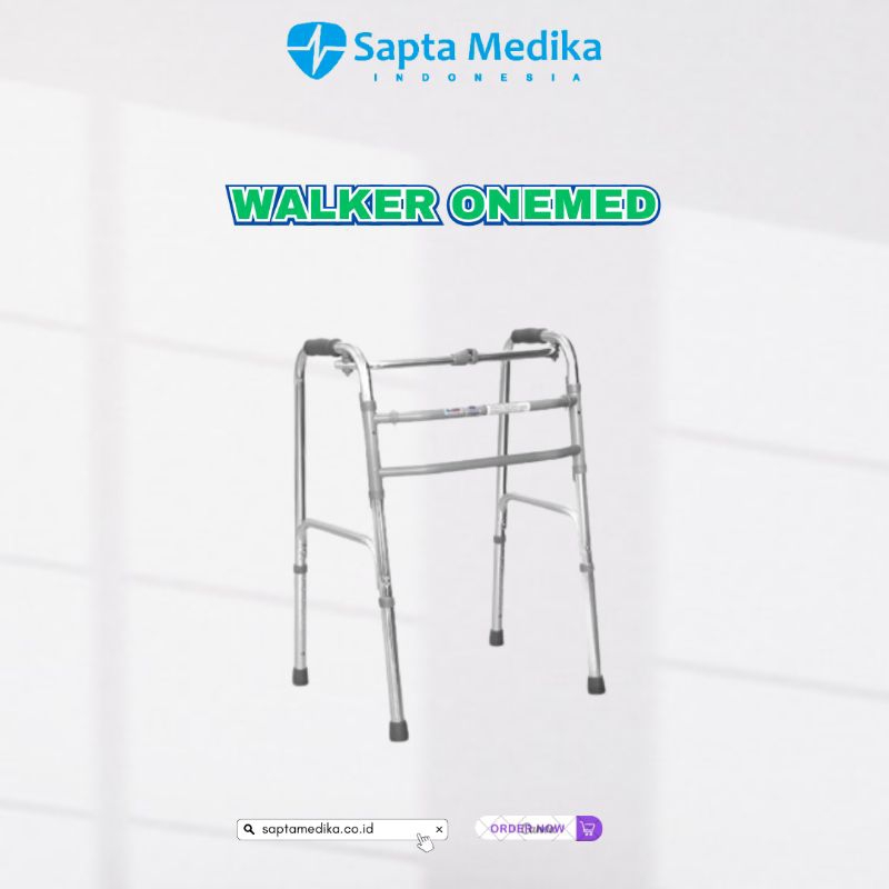 walker tanpa roda/alat bantu jalan letter u/alat bantu lansia merk onemed