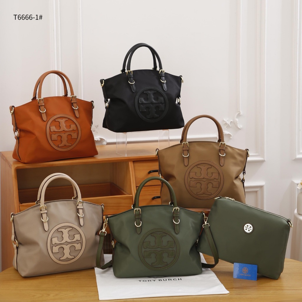 09ap New T6666-1  Nylon Satchel Bag