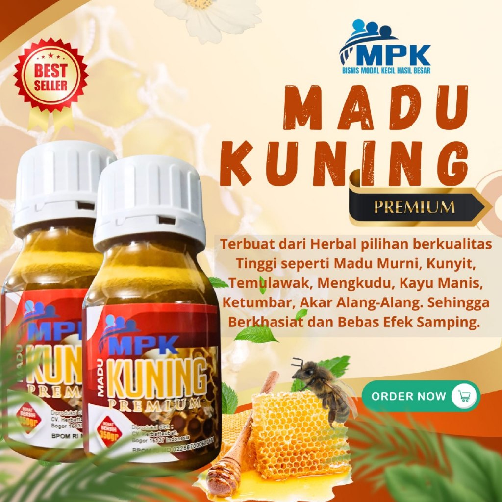 

Classica2106 Madu Kuning Premium Bpom Original Alami Kesehatan Lambung 350G