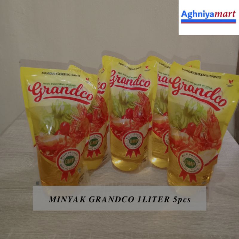 

Minyak grandco 1liter 5pcs