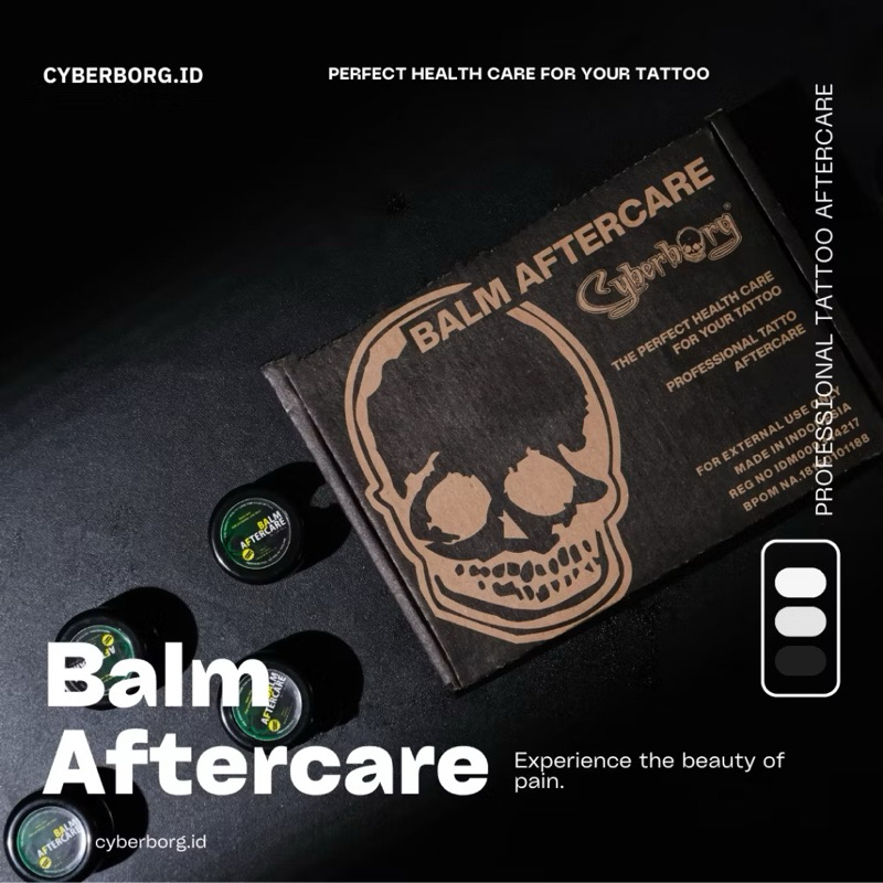 (ISI 2) READY LANGSUNG KIRIM 30ml Cyberborg Balm Aftercare After Care Pelembab Tattoo Tatto tato sul