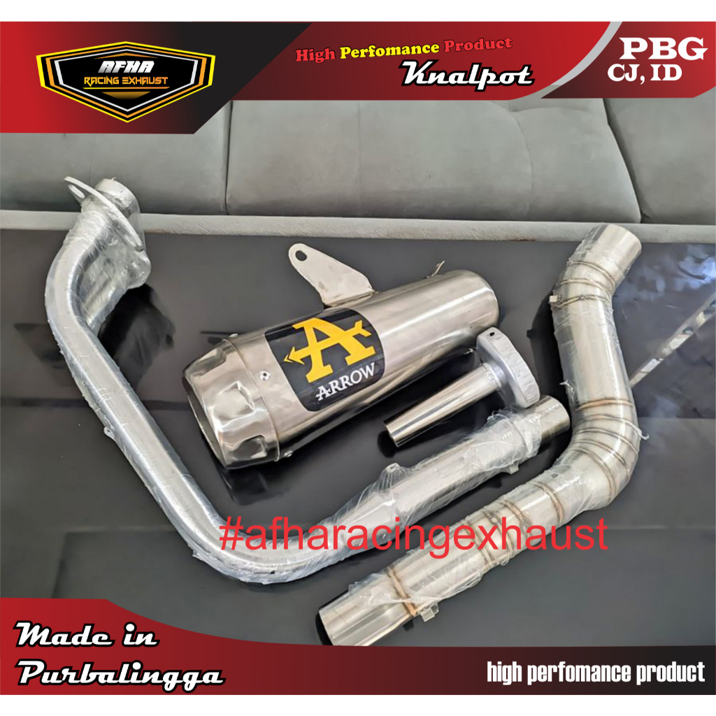 KNALPOT ARROW NINJA 250 FI KARBU MONO Z250 MT25 R25 CBR250RR CBR250R GSX250R KNALPOT RACING 250CC
