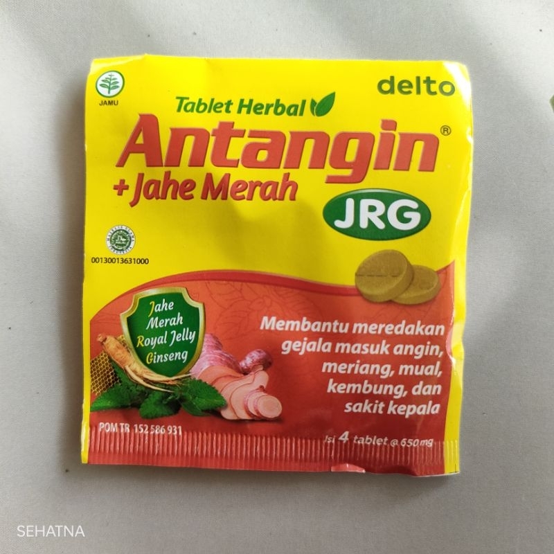 

ANTANGIN HERBAL + JAHE MERAH TABLET