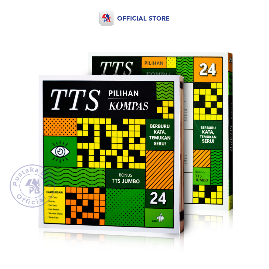Buku TTS Kompas / TTS Pilihan Kompas Jilid 24 / Teka Teki Silang / KOMPAS - KMS