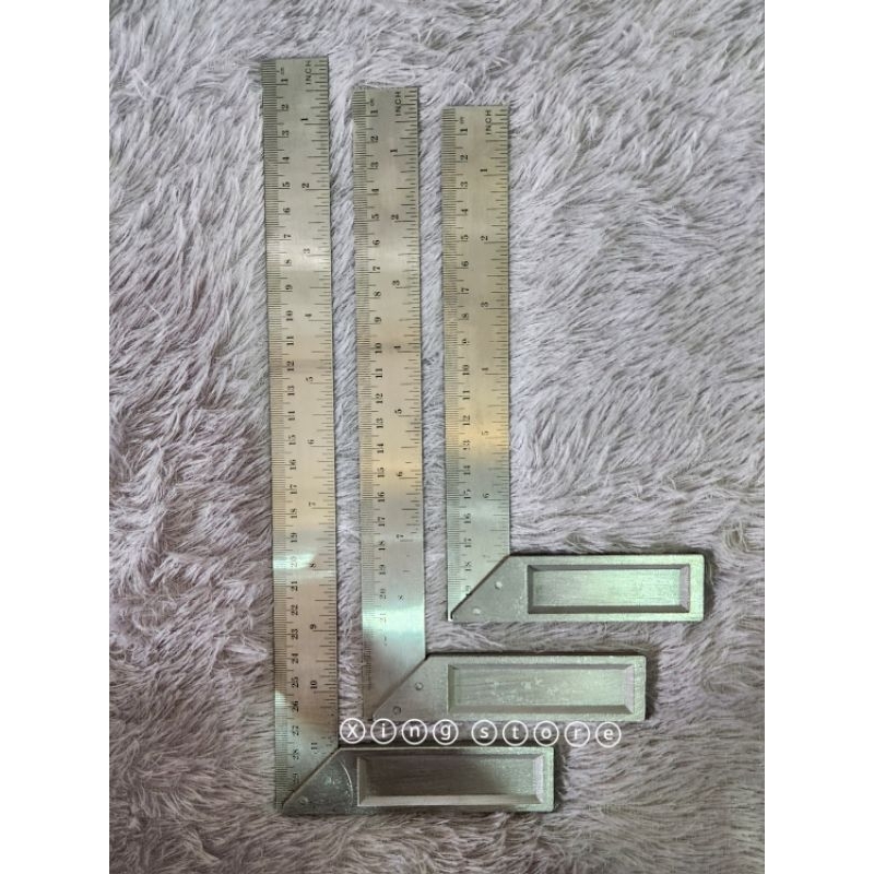 

penggaris siku penggaris siku tukang ukuran 20cm, 25cm, 30cm | siku tukang tebal