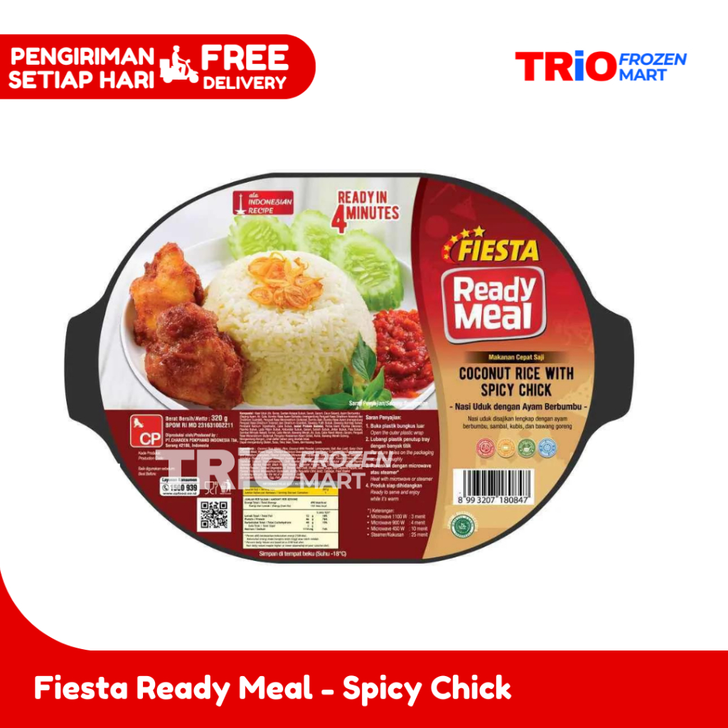 

Fiesta Ready Meal - Coconut Rice With Spicy Chick