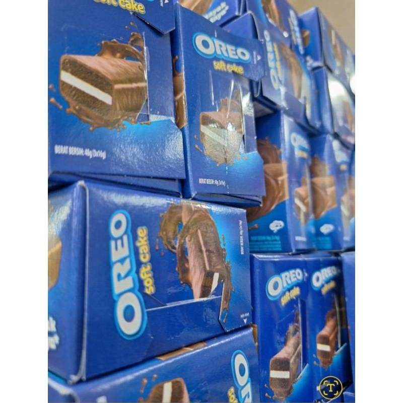 Oreo Soft Cake Rasa Coklat, isi 3 pcs iyaa