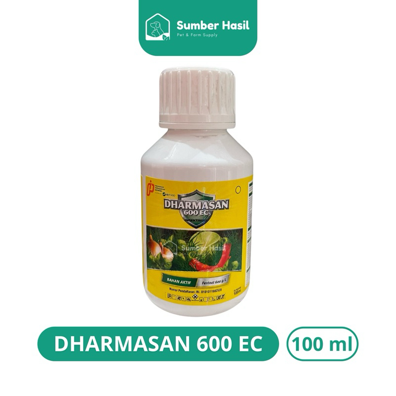 DHARMASAN 100ML INSEKTISIDA OBAT HAMA SERANGGA ULAT DHARMASAN 600EC ORIGINAL