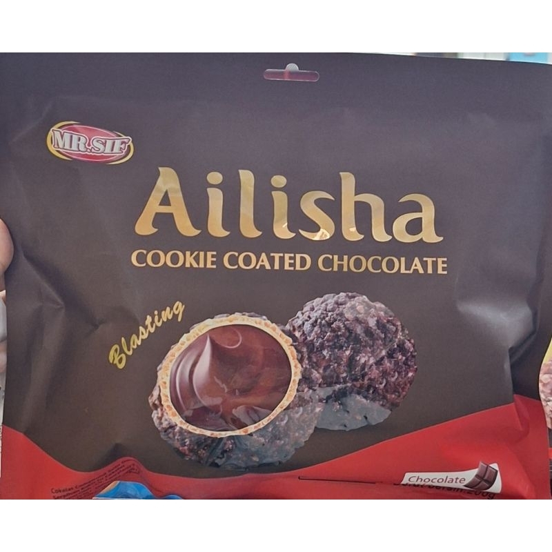 

Ailisha Coklat Enakkk, kaya rasa coklatnya, 200gr
