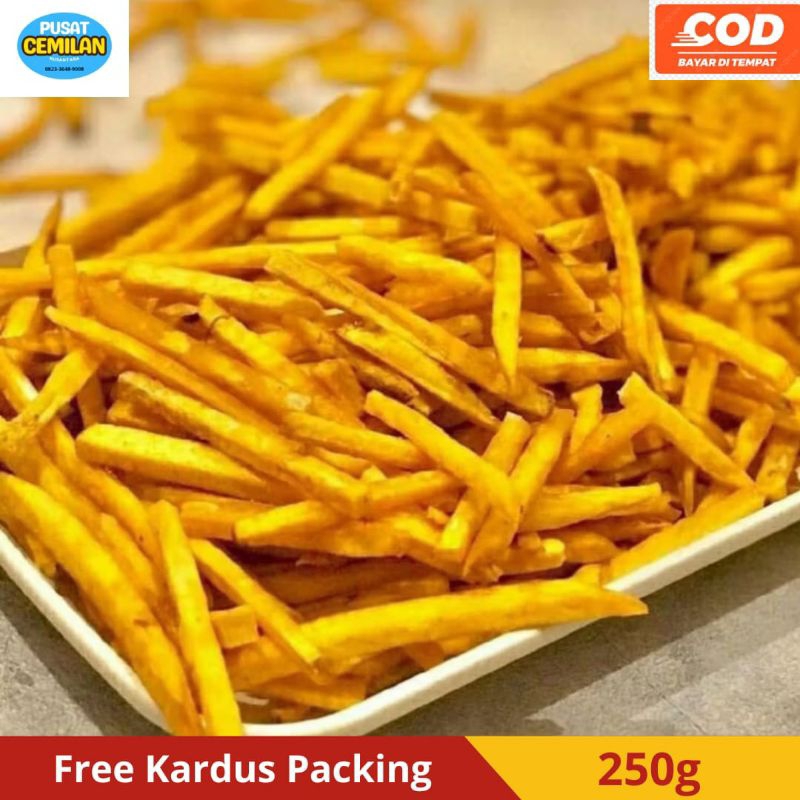 

Snack Kiloan | Stik Talas | Stik Keladi | Stik Talas Keladi | Snack Talas | Makanan ringan | Murah Enak Gurih Asin Krispi Crispy | Camilan Cemilan Stik Talas | Stik Talas Kuning premium original | Renyah Isi 250 gram.