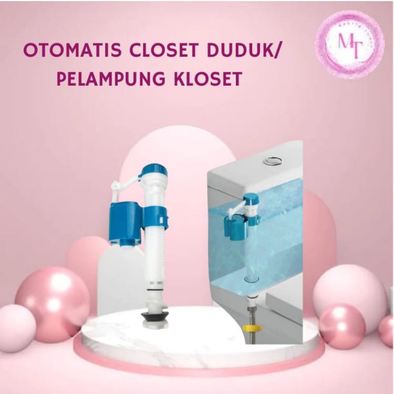 Otomatis closet duduk/Pelampung Closet