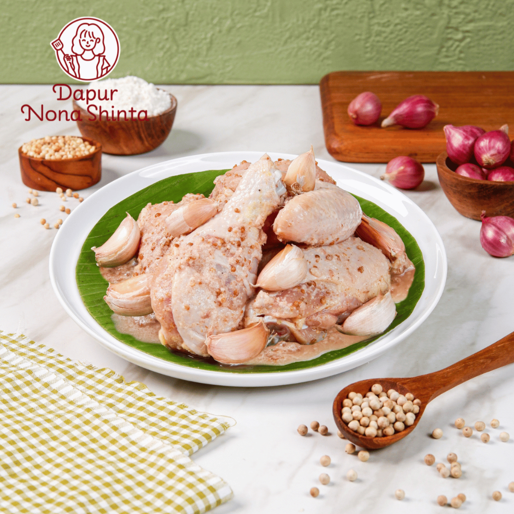 

Ayam Goreng Bawang Putih Marinasi Ukuran Besar 1000 - 1200gr | Home Made Fresh Bukan Frozen (Dikirim H+1 Setelah Pesanan Masuk)