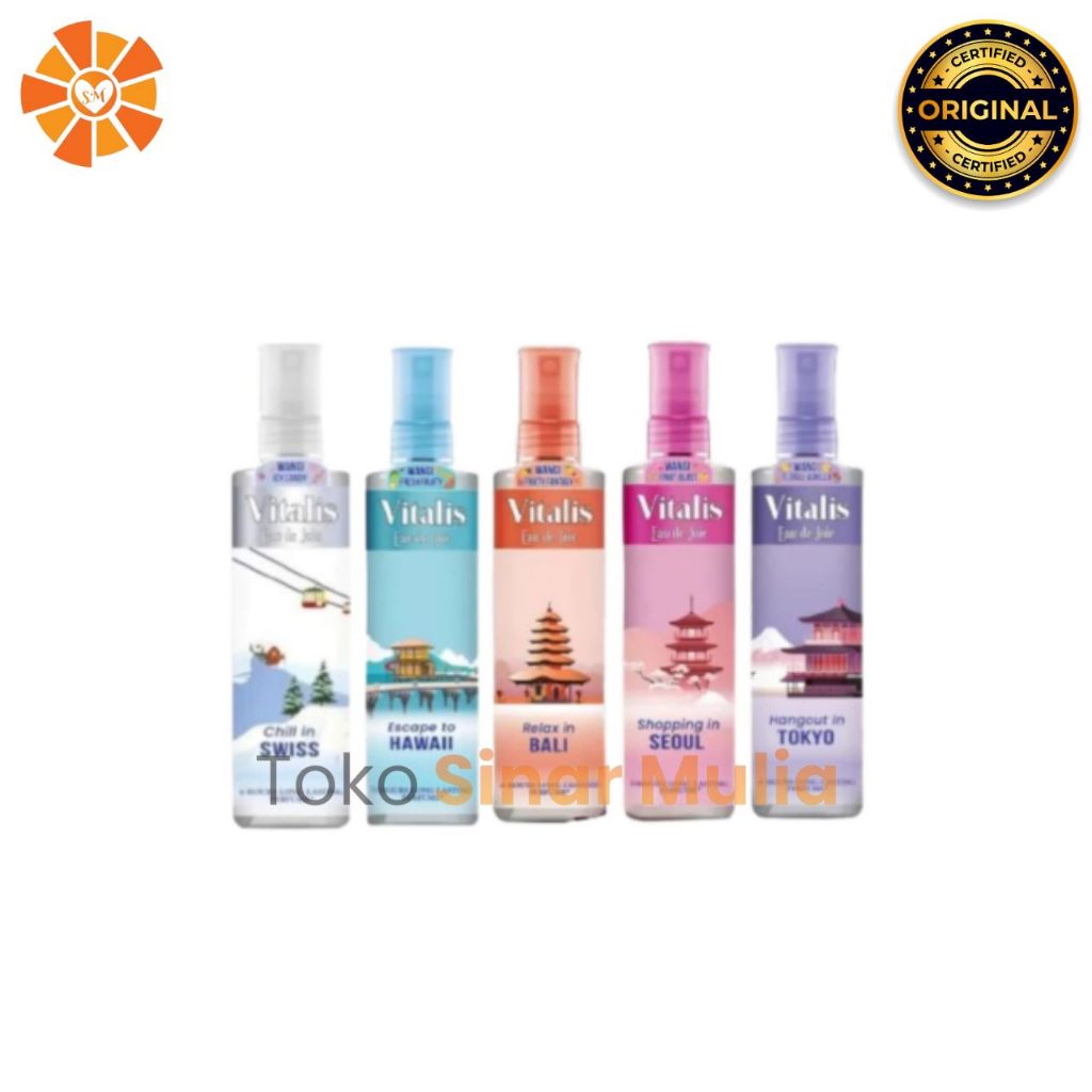 Vitalis Eau De Joie Parfum Wanita EDJ 100 ml / Parfum Vitalis