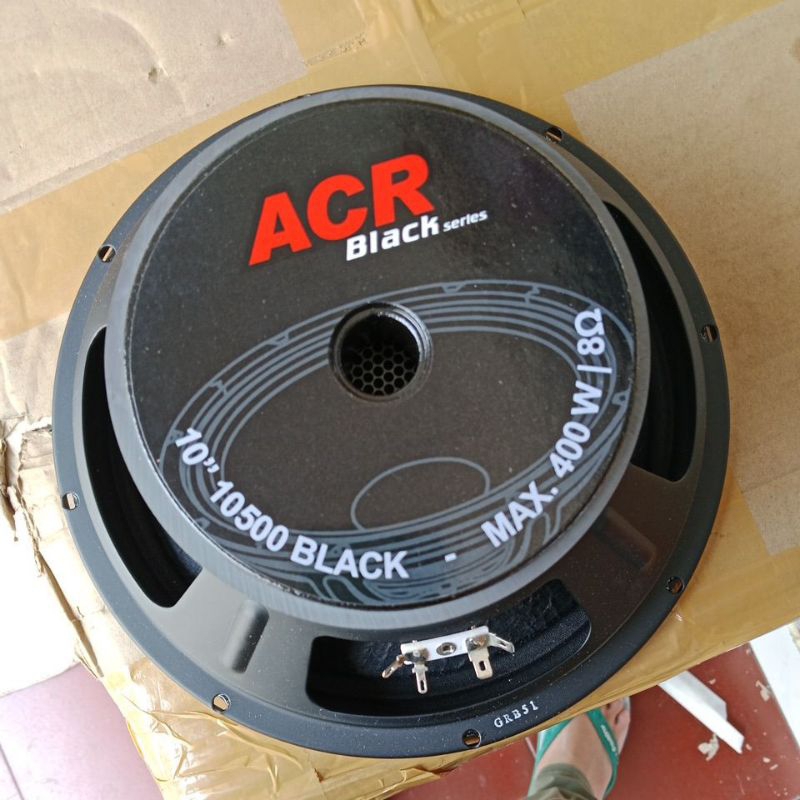 Speaker ACR 10IN 10500 BLACK BARU