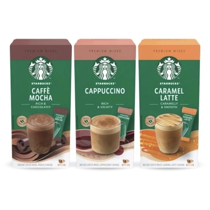 

Starbucks Cafe Mocha / Capuccino / Caramel Latte [ECER]
