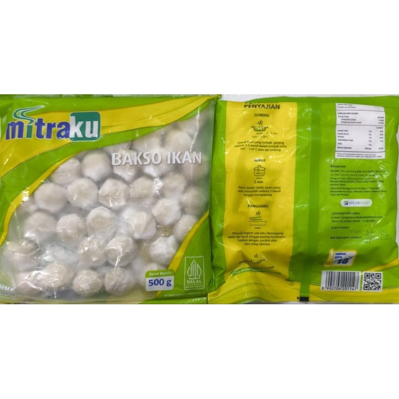 

Baso ikan Mitraku 500gr